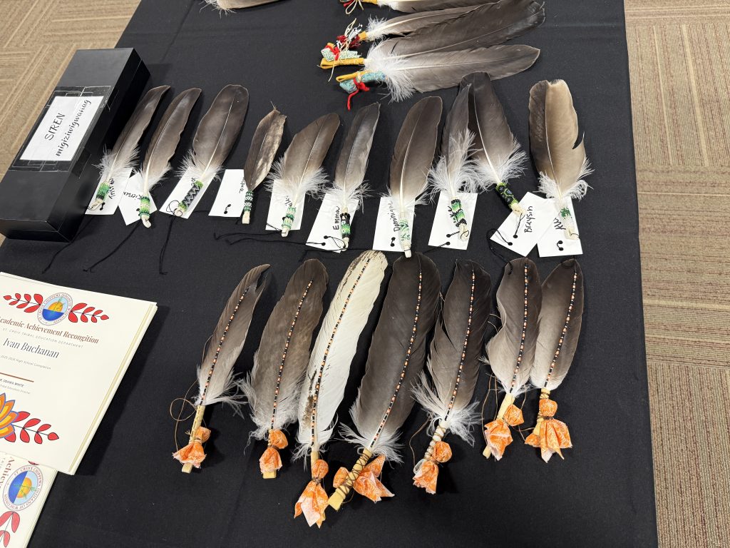 Eagle feathers